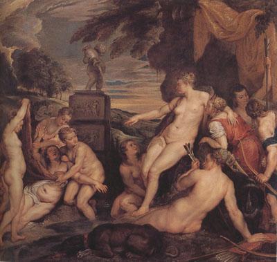 Peter Paul Rubens Diana and Callisto (mk01) oil painting image